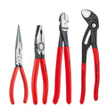 Knipex 4pc Pliers Set Cobra, Cutter, Long Nose