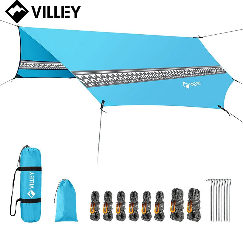 Villey Hammock Tent Waterproof Camping Tarp Rain | Built Supply Co