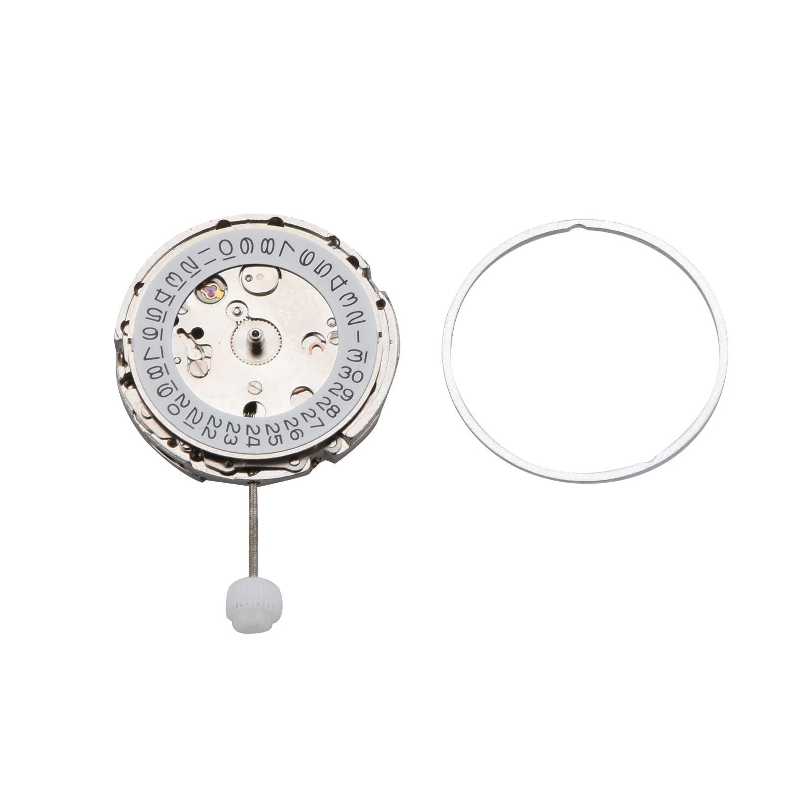 White Calendar Display Mechanical Automatic For 2813 8205 Movement