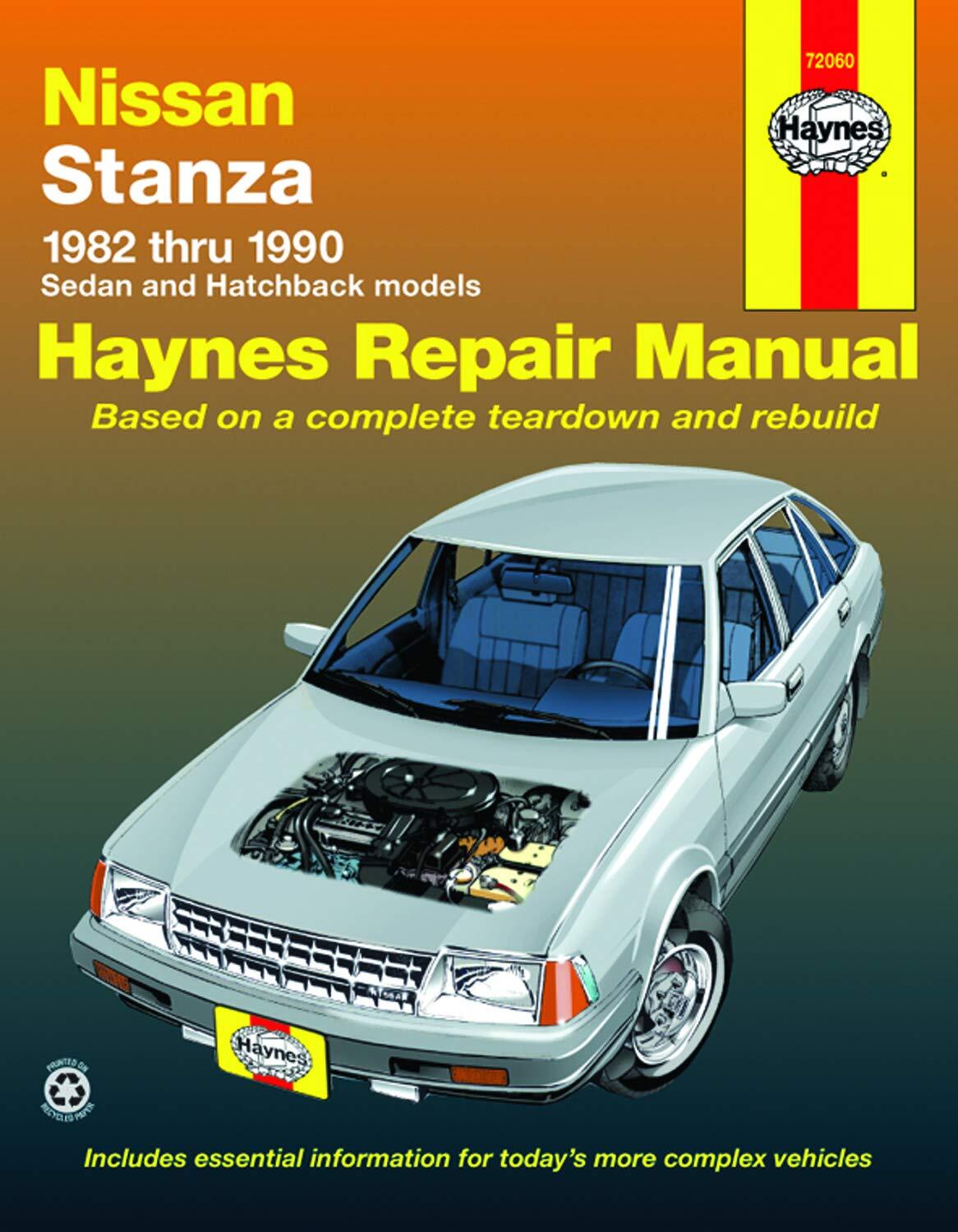 Nissan Stanza Haynes Repair Manual