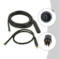 Ebike Motor Connector Cable 9 Pin Male Female Waterproof For For