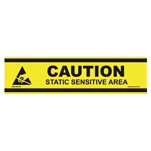 Yellow/Black Marking Tape 3" x 18yd