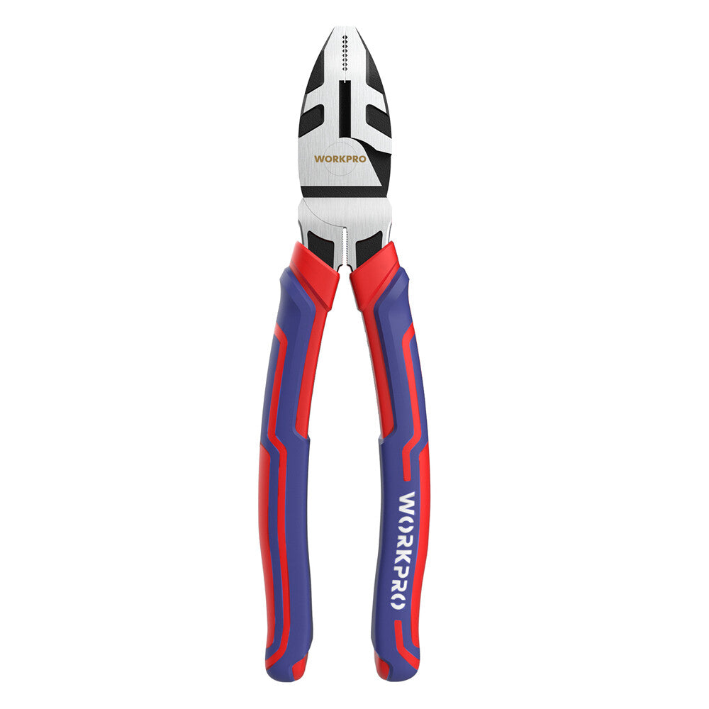 WORKPRO 8'' Linesman Pliers - Steel for Twisting and Cutting by WORKPRO