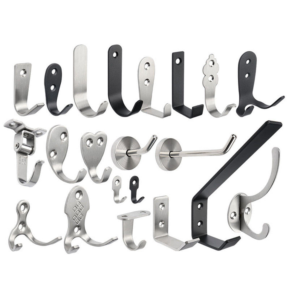 Stainless Steel Coat Hooks Various Styles