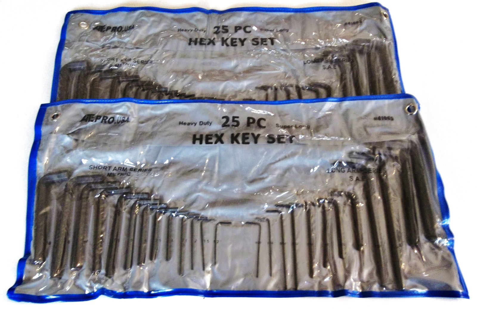 ATE PRO 25pc Hex Key Allen Wrench Sets Long & Short Arm by ATE PRO