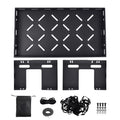 Cargo Organizer Basket for 2007-2026 Jeep Wrangler JK JL 4-Door Black Steel