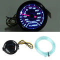 52mm Black Abs Turbo Boost Gauge With Blue Led For 12V For Car