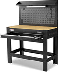 Workpro 45" Garage Workbench W/storage Heavy-duty Workbench With