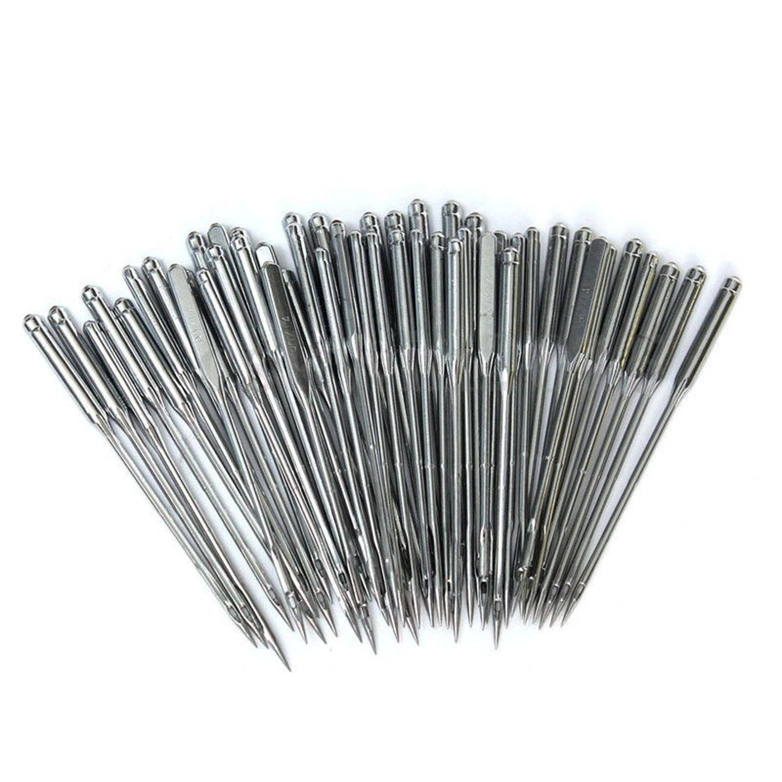 50/ Assorted Home Sewing Machine Needles Crafts For Brother Janome