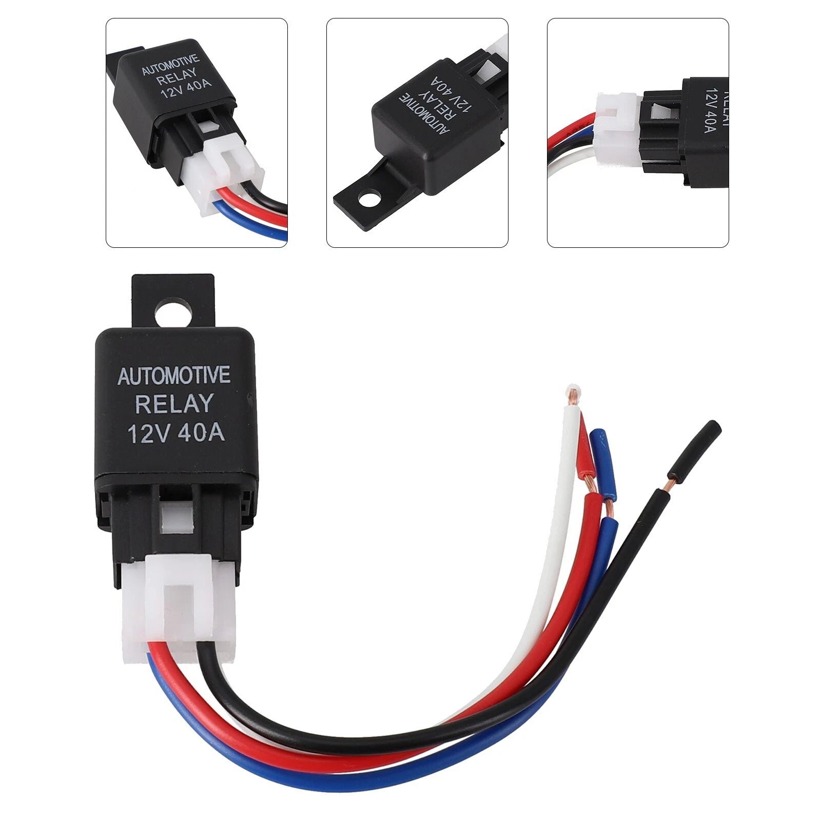 Heavy Duty 12V Car Relay For Various Devices Including Fans And Lights