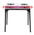 Four Legs Stand For Propane Double Burner Cooking Stove Range Outdoor