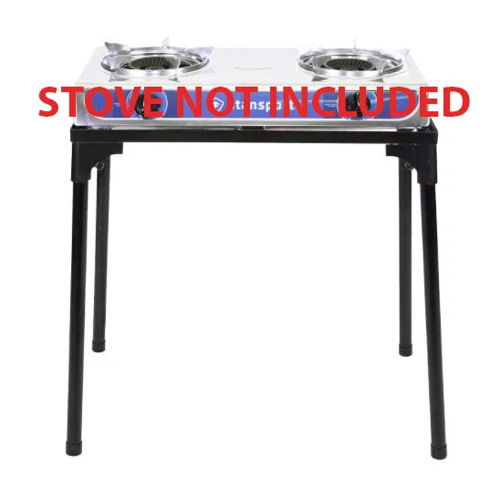 Four Legs Stand For Propane Double Burner Cooking Stove Range Outdoor