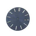Blue Single Date @3 Watch Movement Dial Plate Replace For Dg2813 G
