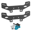 Carbon Front Rear Shock Tower Hop Up Repair Parts For Tamiya Tt-02rr