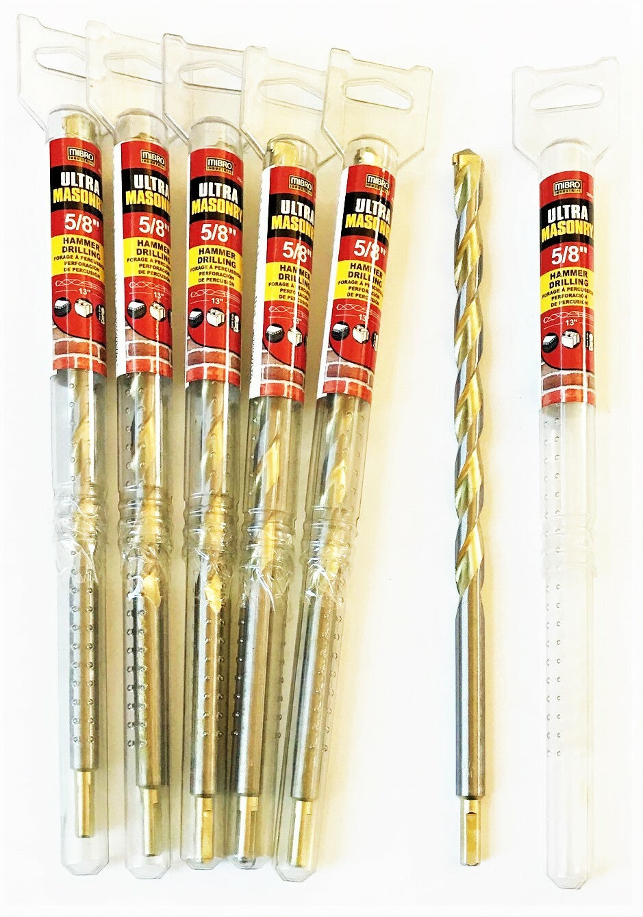 Mibro 5/8" X 13" Hammer Drill Bits