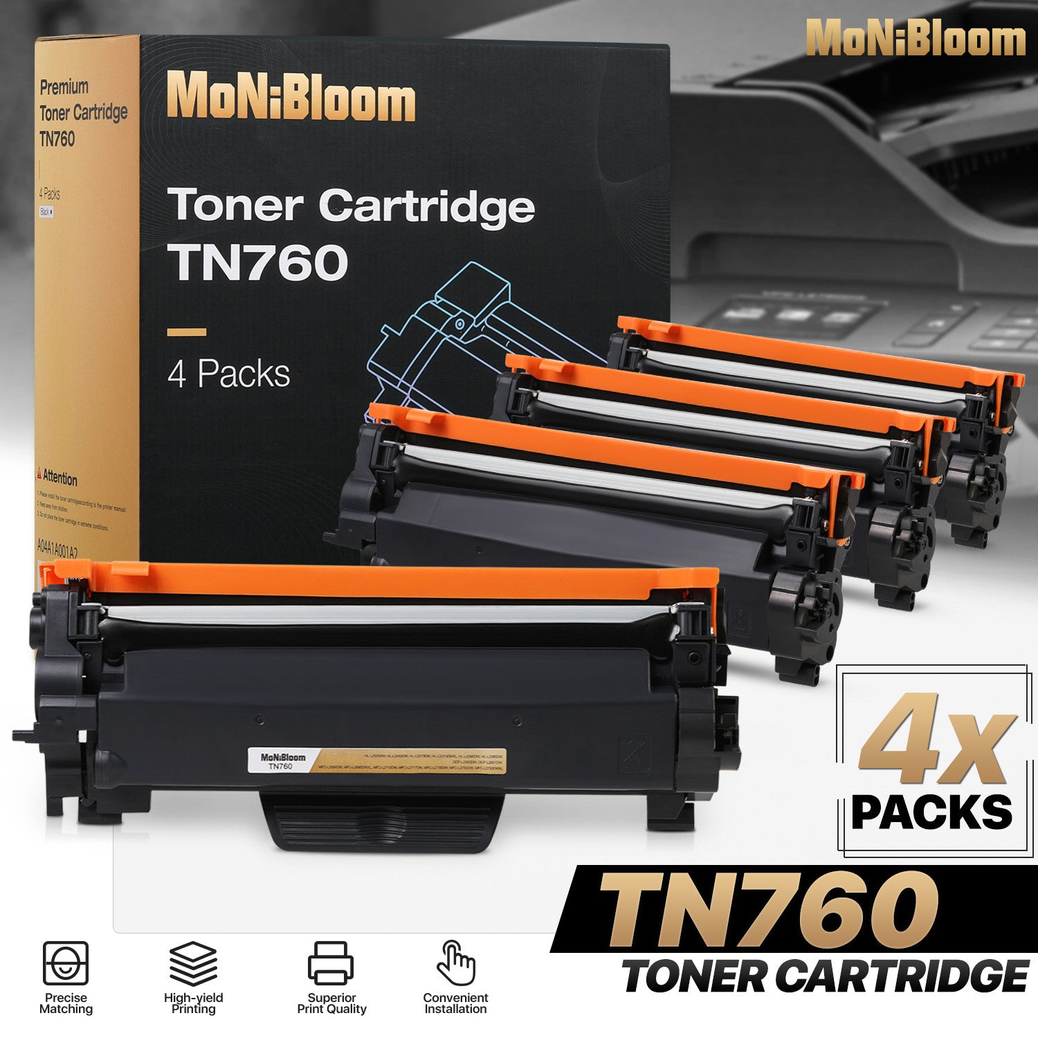 Toner Cartridge Replacement for Brother Printers