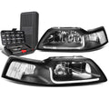For 1999-2004 Ford Mustang Led Drl Tube Black/clear | Built Supply Co