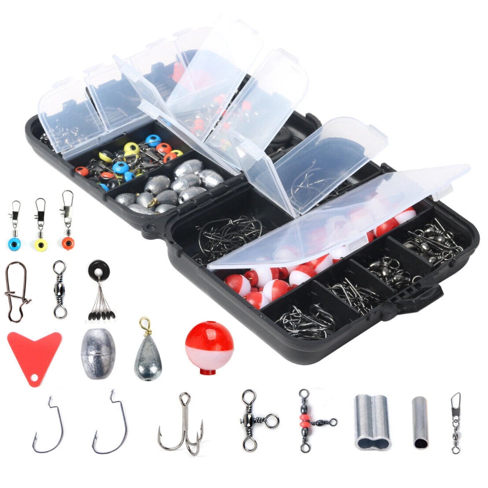 Portable Fishing Accessories Hooks Sinker Weightstermina<wbr/>l
