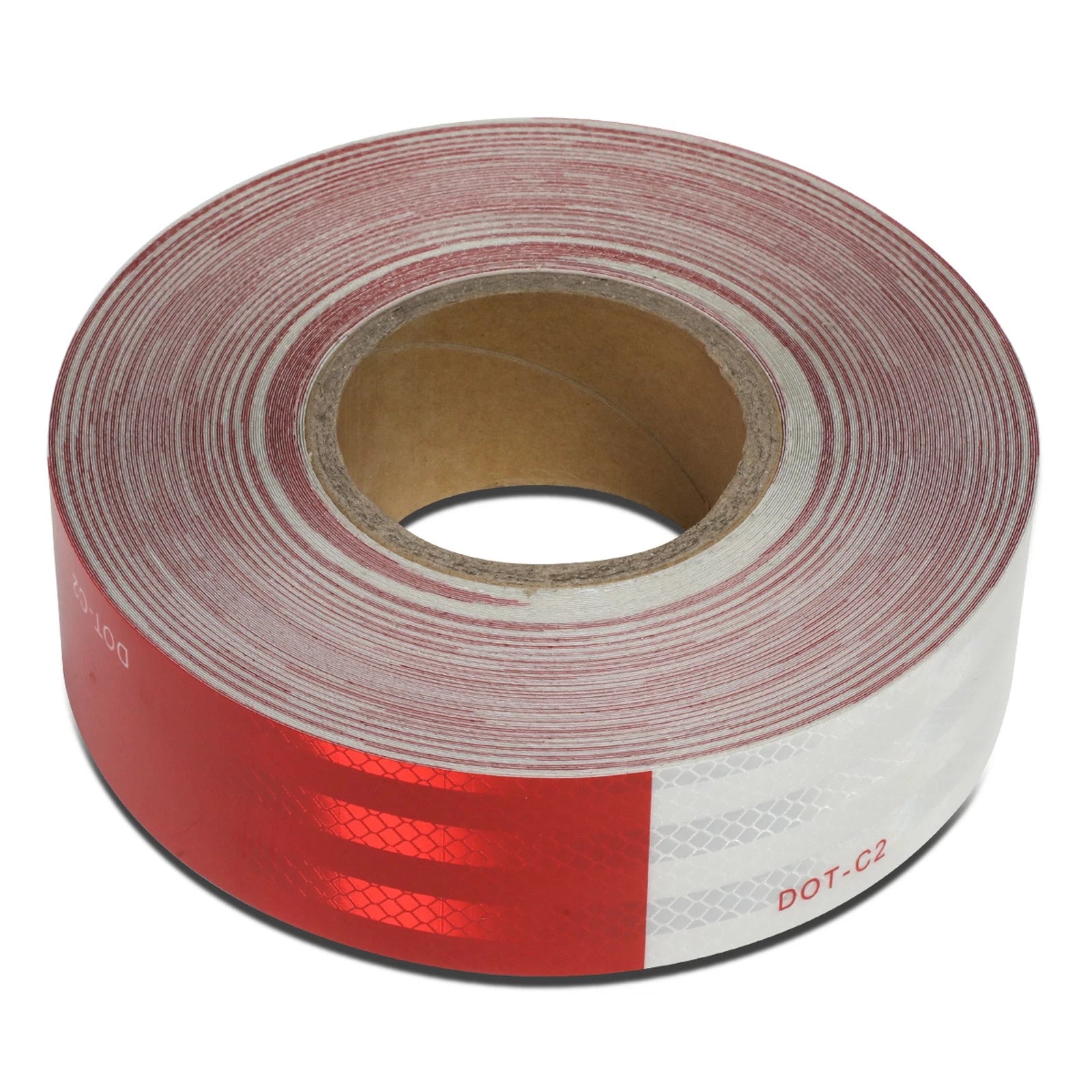 150 Feet Red&white Section Dot-c2 Reflective Safey | Built Supply Co