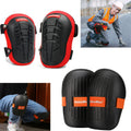 Orange EVA Foam Knee Pads Knee Protector TPR Knee Pads Black