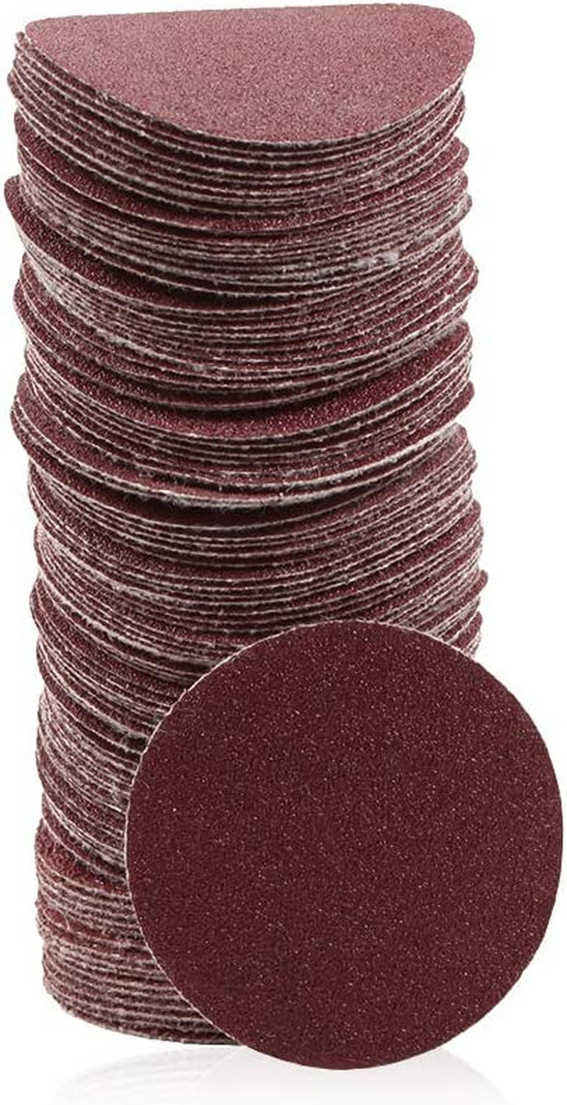 50PCS 5in Hook Loop Sanding Discs 240 Grit by Unbranded