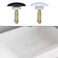 Up Drain Stopper For Sink With Push Button Mechanism In Brass For