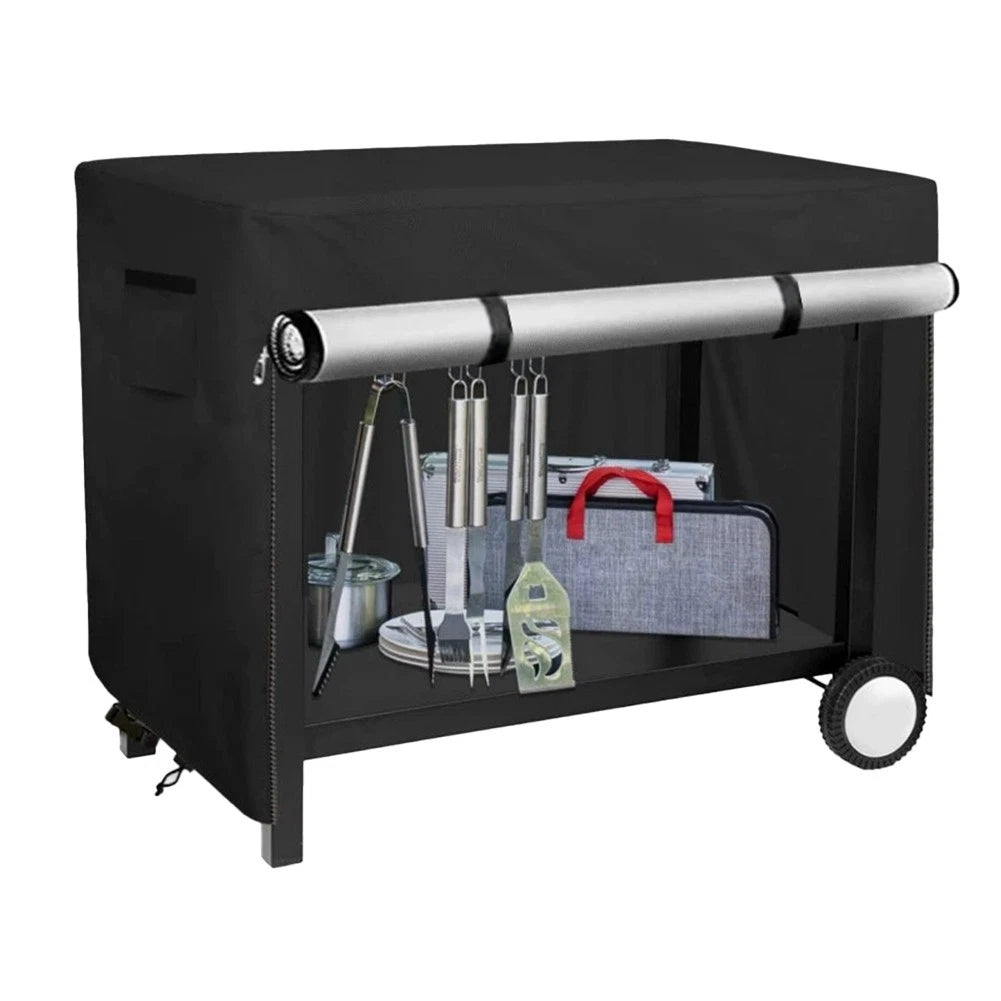 Outdoor Prep Table Cover Waterproof For Grill Cart And For Patio