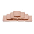 Thick Copper Hearsinks Cooling Copper Pad Shim Laptop Cpu 15*15*1mm