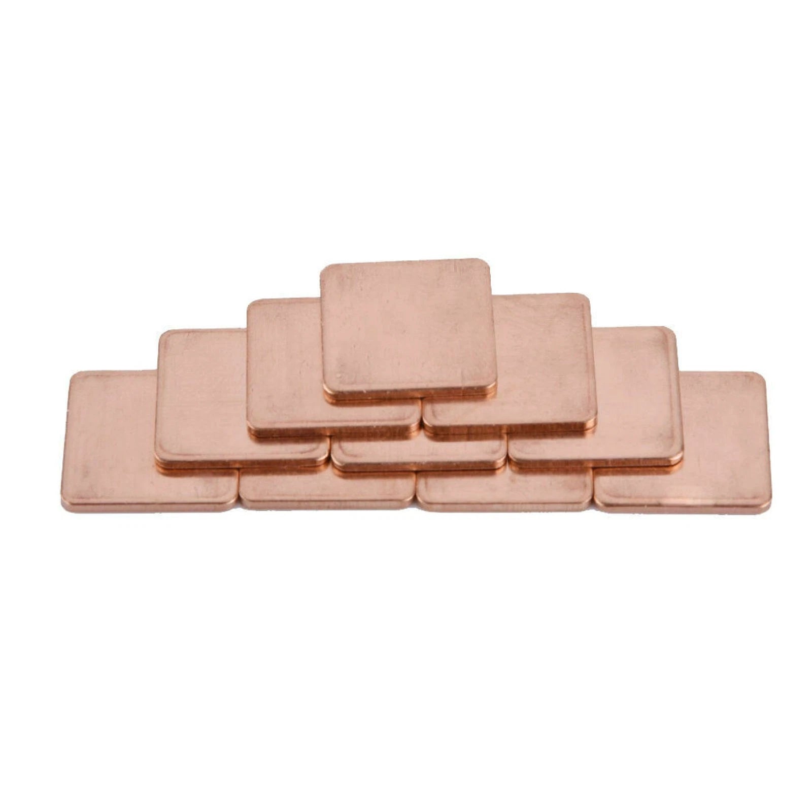 Thick Copper Hearsinks Cooling Copper Pad Shim Laptop Cpu 15*15*1mm