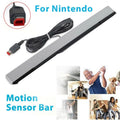 Wired Infrared Ir Ray Motion Sensor Bar Stand For Nintendo Wii Wii U
