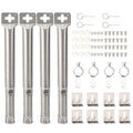 Bbq Gas Grill Burner Tube Pipe Parts Kit For Charbroil 463241013