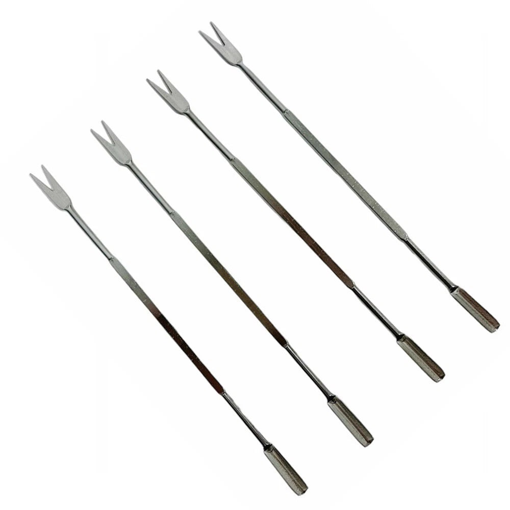 Stainless Steel Seafood Forks Crab Forks Fruit Pick, Meat Picks 6.8