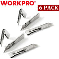 Workpro Compact Folding Utility Knife Lock Back Pocket Quick Change
