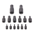 Impact Socket Hex Bits Metric Set Air Allen 1/4" 3/8" 1/2" Driver Auto