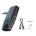 1× Bluetooth 5.3 Audio Music Receiver Wireless 3.5mm Aux Home Car