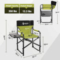 Villey Portable Green Director Chair Foldable Chair Folding Camping
