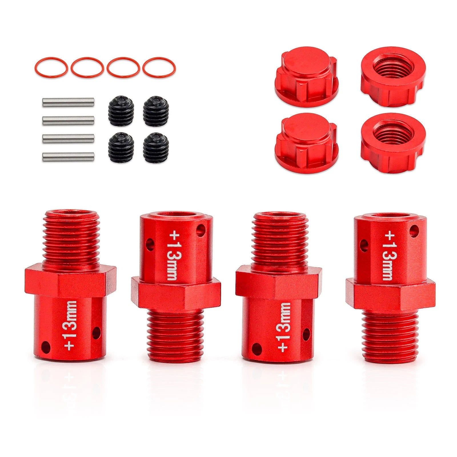 13mm Adapters For Arrma 1/8 Kraton Outcast Fireteam Typhon For