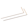 Premium Copper Dowsing Rods With Comfortable Birch Handles For
