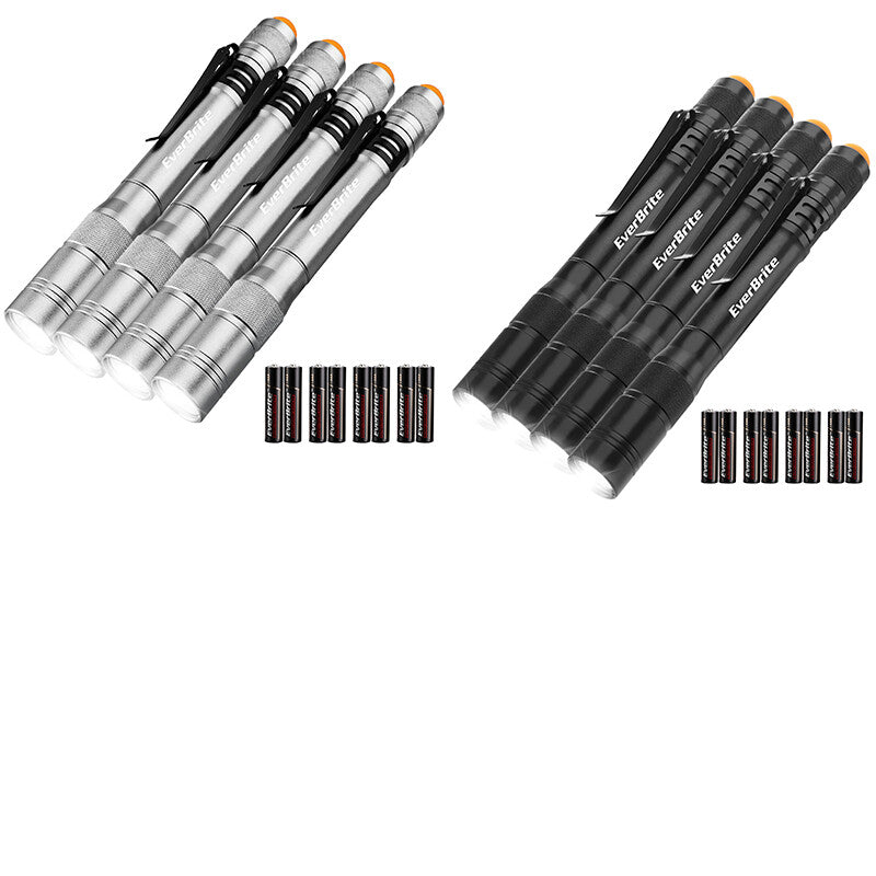 EverBrite Pen Light Pocket Flashlights 4PK by EverBrite