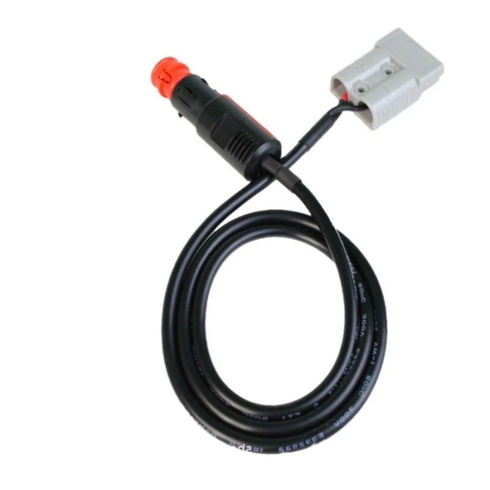 50 Amp For Connector Adapter Black 50cm Cable 16awg Single Piece