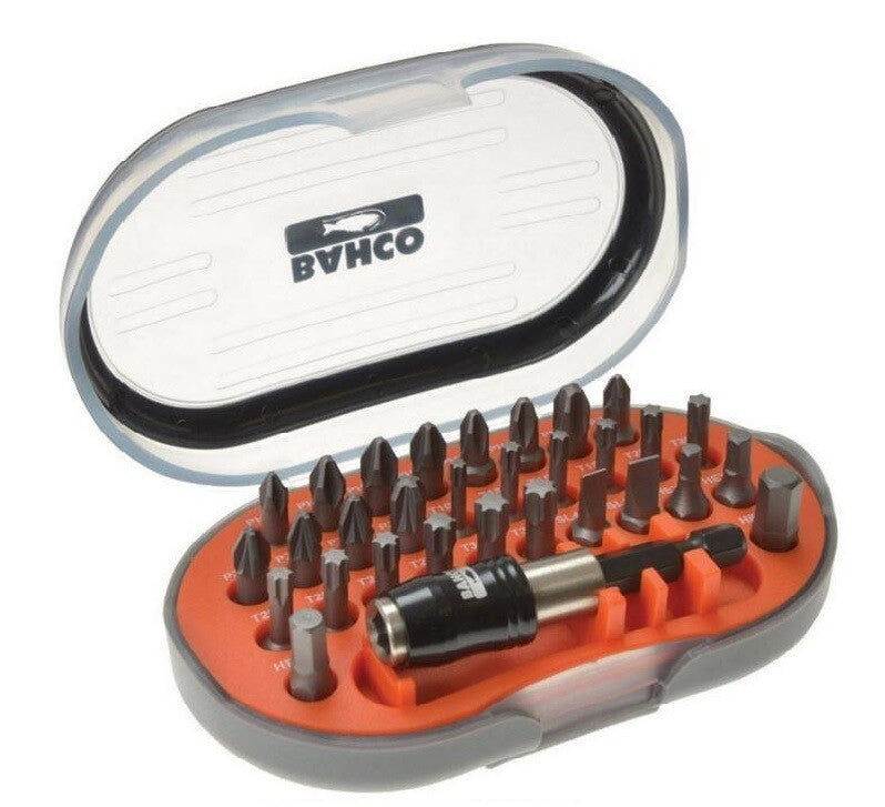 Bahco 60T/31-1 Torsion Drill Driver Bit Set with Case
