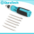 DURATECH Ratcheting Screwdrivers 12-in-1 Multi-bit Screw Drivers