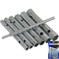 ToolZone 6pc Tubular Box Wrench Set Long Tube Spanner Plumber Mechanic 10mm-19mm