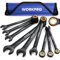 8-19 Mm Anti-slip Ratcheting Combination Wrench Set Metric 72-teeth