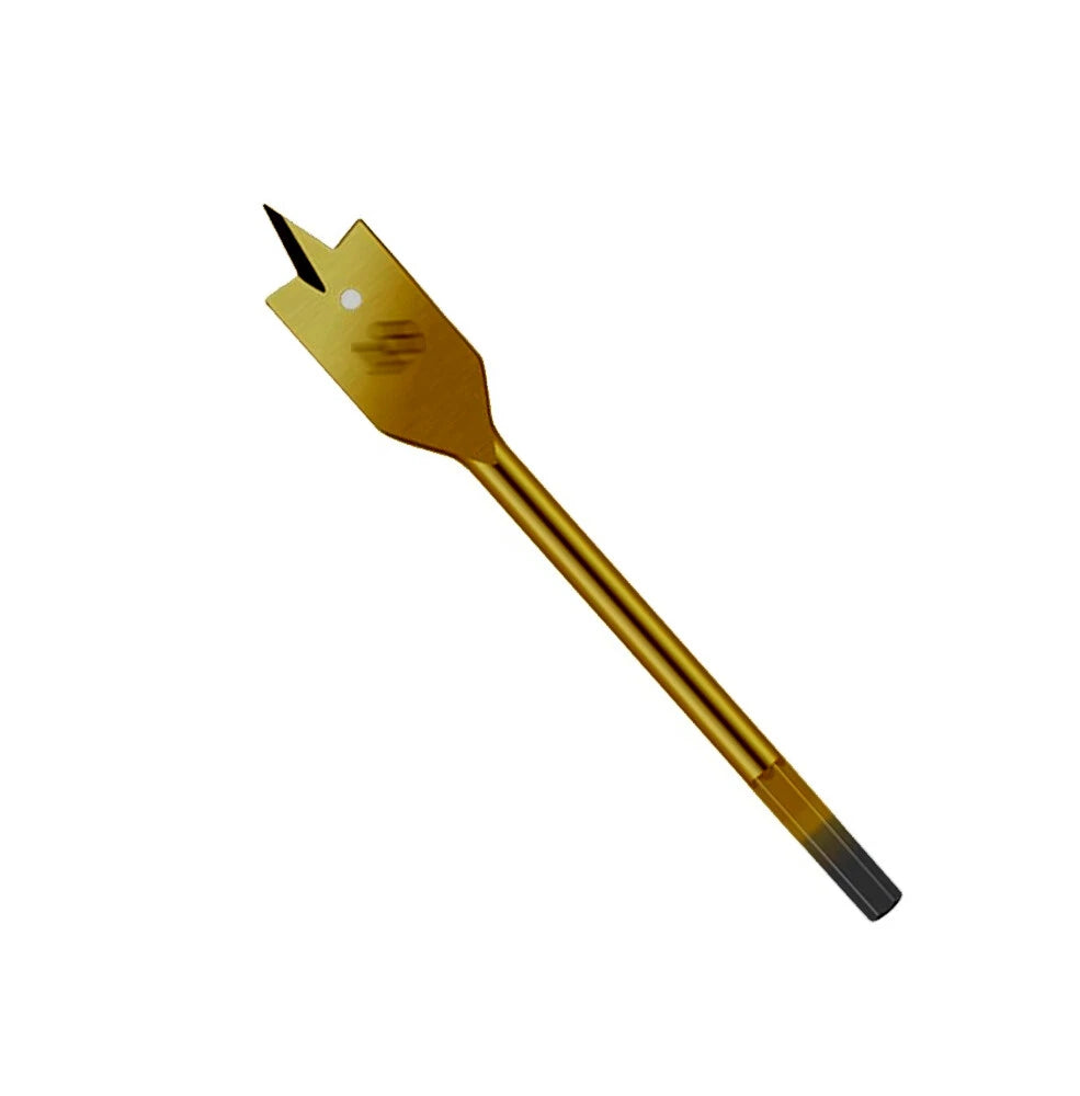 1/4" Shank Flat Wood Boring Spade Drill Bit Option: 6-32mm W/wo Quick