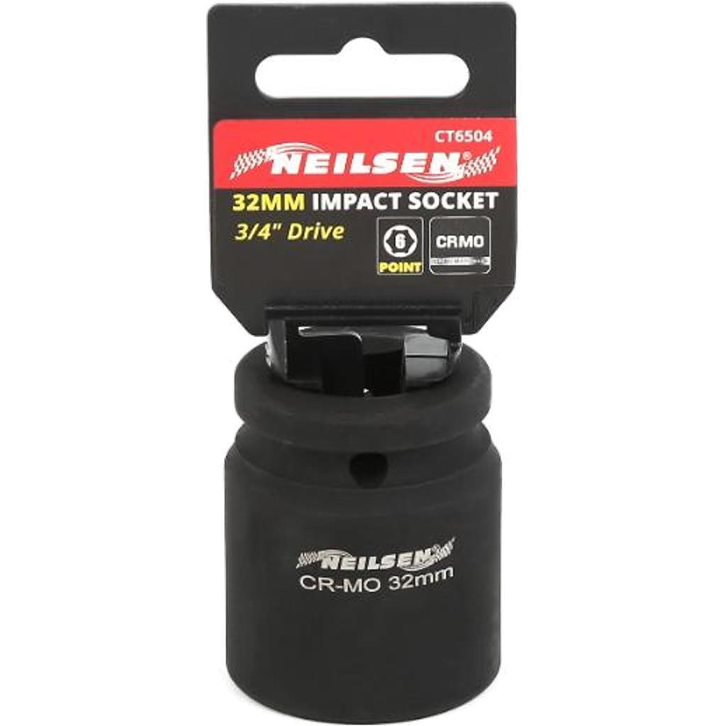 Neilsen 3/4" Drive Shallow Square Impact Socket