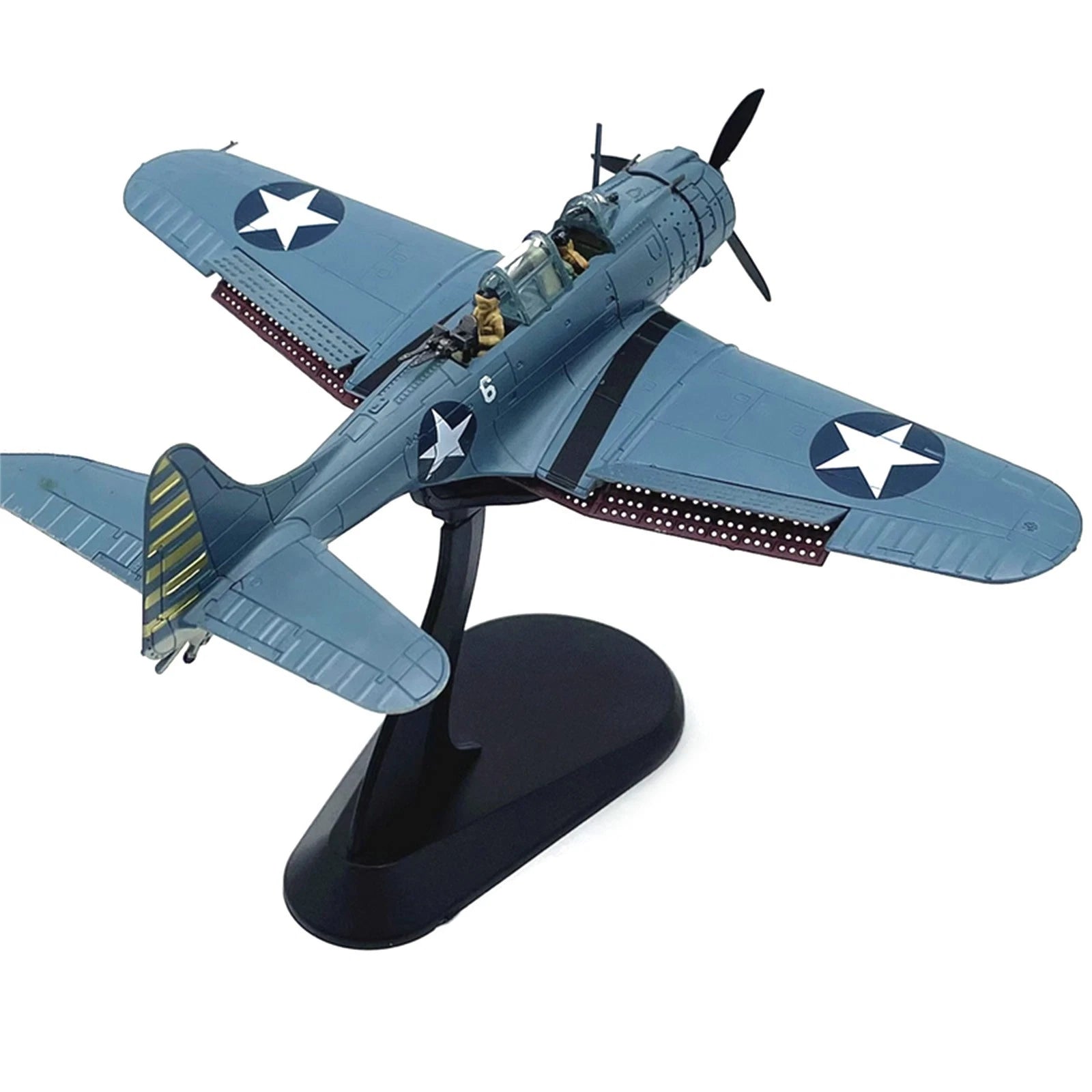 1/72 Us Sbd-3 Dive Bomber Fighter Alloy Aircraft | Built Supply Co