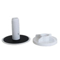 Sink Hole Cover White Plastic For Kitchen Faucet Soap Dispenser No