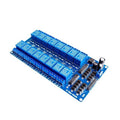 5V 16-Channel Relay Module with OPTO-Isolated Trigger by Unbranded