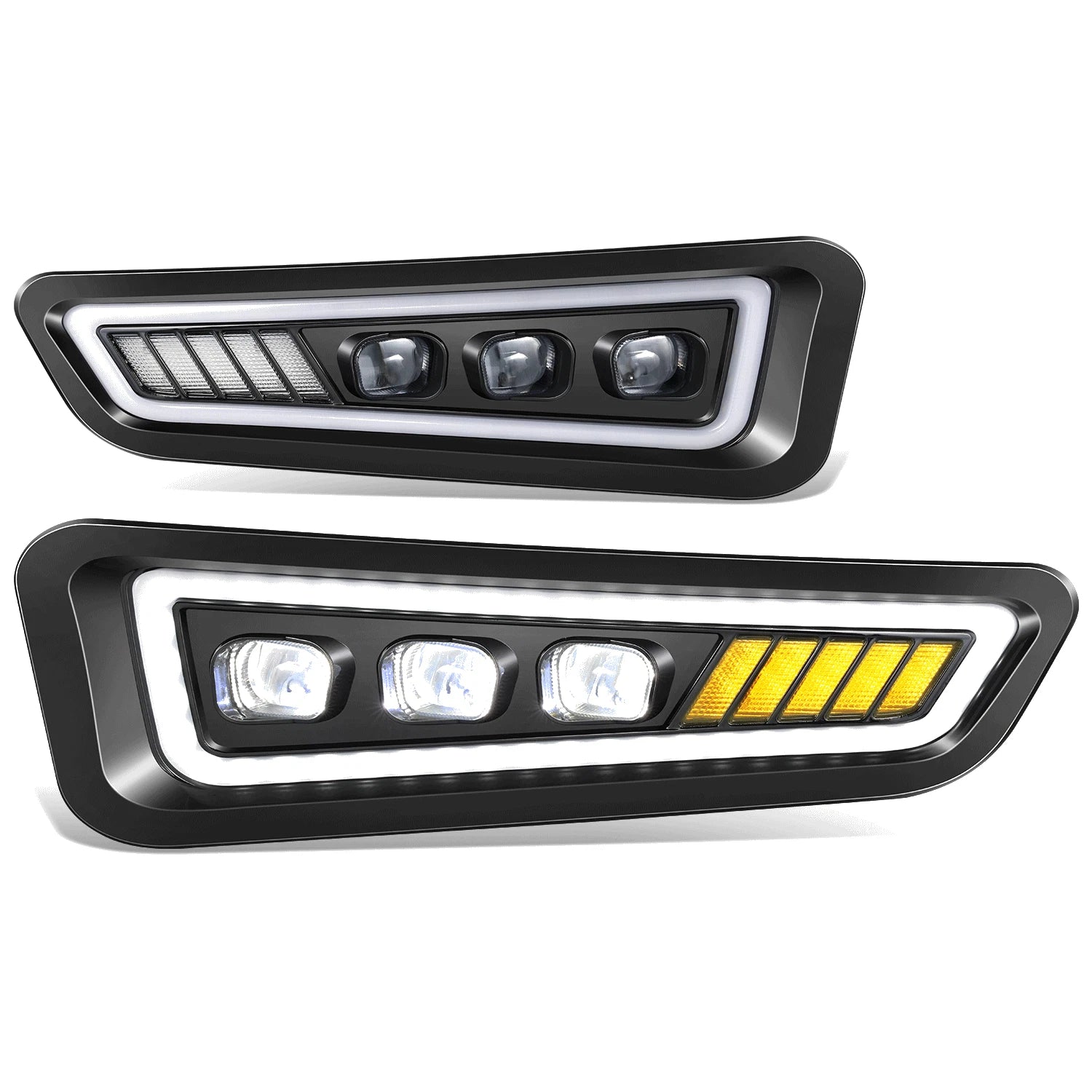 Fit 17-20 F-150 Raptor Black Clear Sequential | Built Supply Co